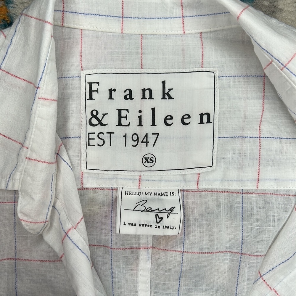 Frank & Eileen Barry Button Down Red And Blue Win… - image 8